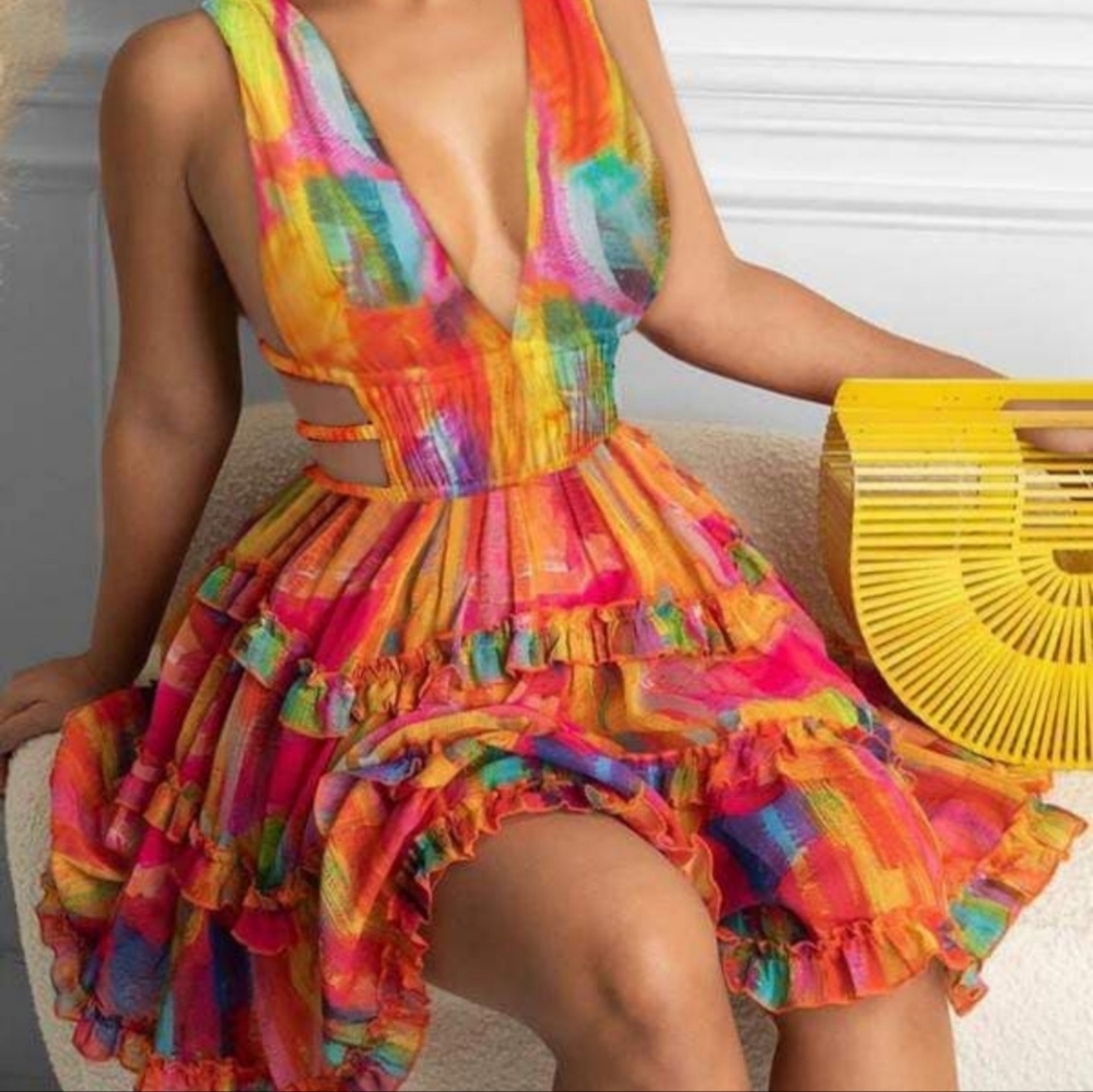 Vibrant Sexy Dress